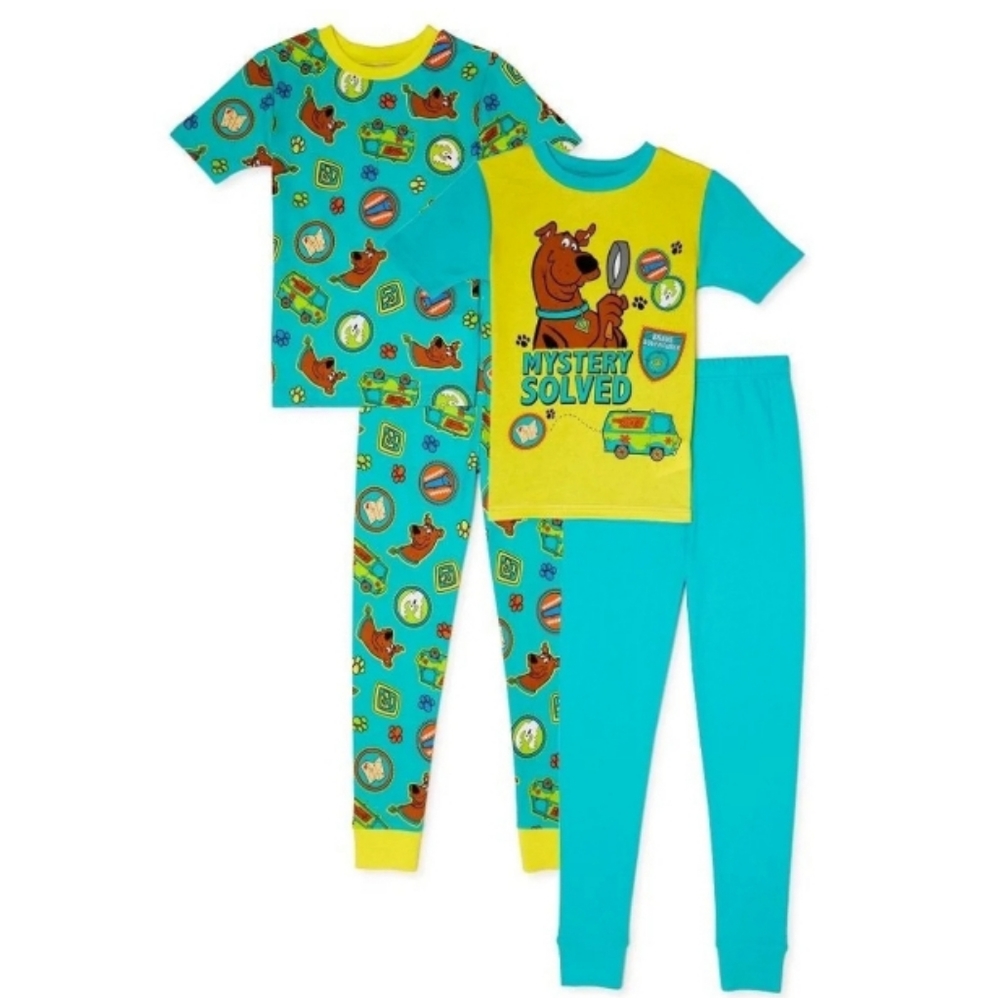 Scooby-Doo 4pc Pajama Set